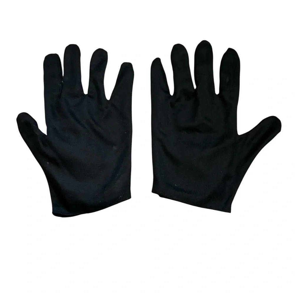 Halloween Skeleton Hand Gloves Bones Spooky Scary Costume Nails Onesize Unisex